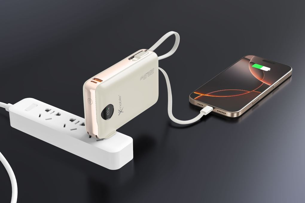Pin sạc dự phòng Polymer 20000mAh Type C PD QC 3.0 22.5W Xmobile T178BLF tích hợp Adapter sạc - Phù hợp nhiều thiết bị