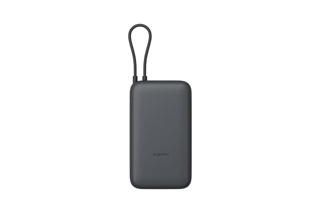 Pin sạc dự phòng 20000mAh Type C PD QC 3.0 22.5W Xiaomi PB2020MI kèm Cáp Type C Màu Xám đậm