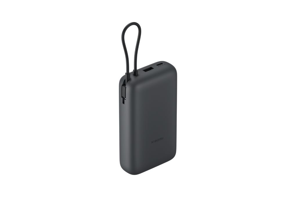 Pin sạc dự phòng 20000mAh Type C PD QC 3.0 22.5W Xiaomi PB2020MI kèm Cáp Type C Màu Xám đậm