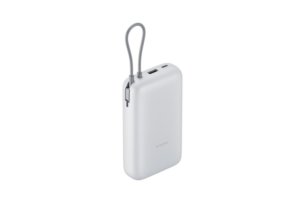 Pin sạc dự phòng 20000mAh Type C PD QC 3.0 22.5W Xiaomi PB2020MI kèm Cáp Type C Màu Xám nhạt