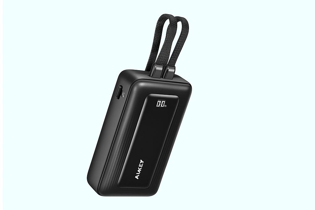 Pin sạc dự phòng Polymer 20000mAh Type C PD QC 3.0 45W Anker Zolo A1681 kèm 2 Cáp Type C Màu Đen