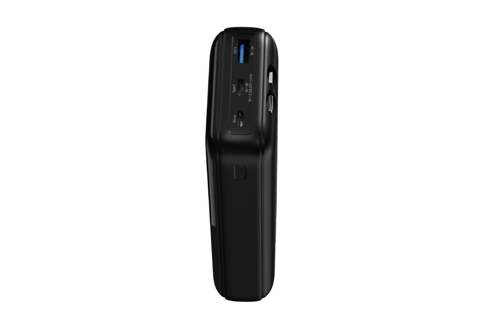 Pin sạc dự phòng Polymer 20000mAh Type C PD 22.5W Xmobile JP312 kèm Cáp Lightning và Type C Màu Đen