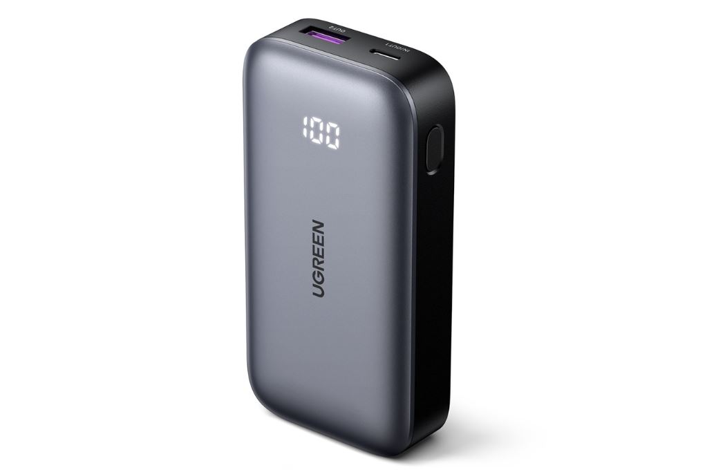 Pin sạc dự phòng 10000mAh Type C PD QC 3.0 30W Ugreen PB502 Màu Xám