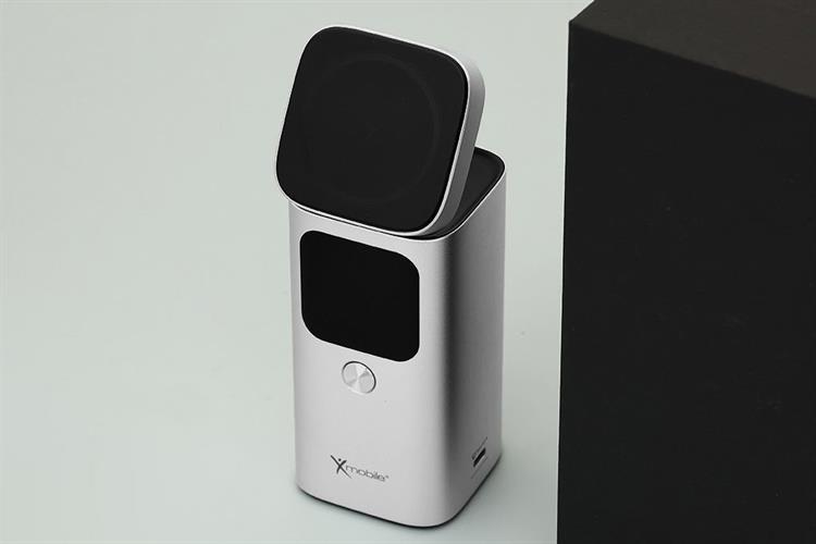 Pin sạc dự phòng 15000mAh Không dây Magnetic Qi2 Type C PD QC 3.0 100W Xmobile JP339 Màu Bạc