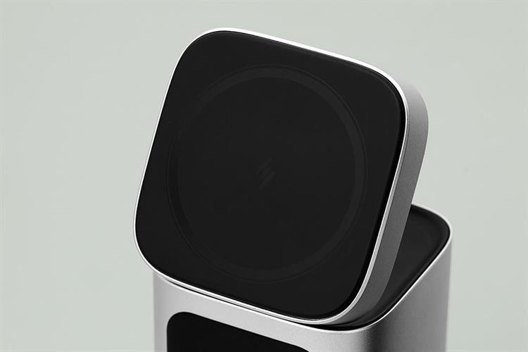 Pin sạc dự phòng 15000mAh Không dây Magnetic Qi2 Type C PD QC 3.0 100W Xmobile JP339 Màu Bạc