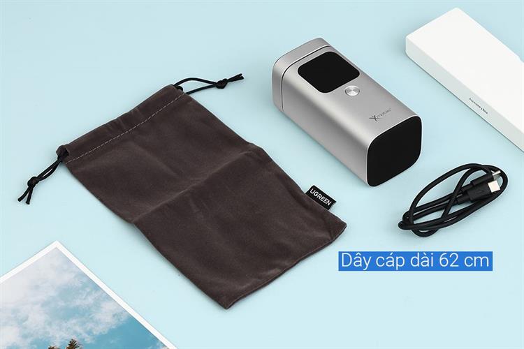 Pin sạc dự phòng 15000mAh Không dây Magnetic Qi2 Type C PD QC 3.0 100W Xmobile JP339 Màu Bạc