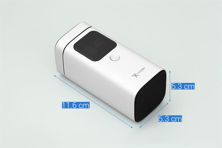 Pin sạc dự phòng 15000mAh Không dây Magnetic Qi2 Type C PD QC 3.0 100W Xmobile JP339 Màu Bạc