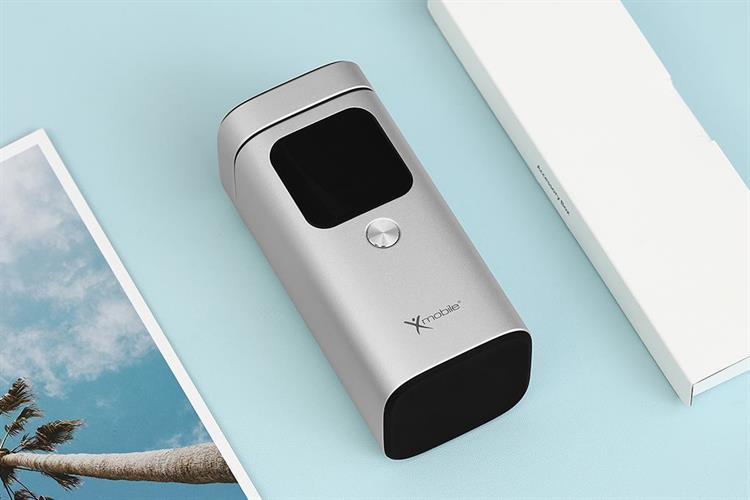 Pin sạc dự phòng 15000mAh Không dây Magnetic Qi2 Type C PD QC 3.0 100W Xmobile JP339 Màu Bạc