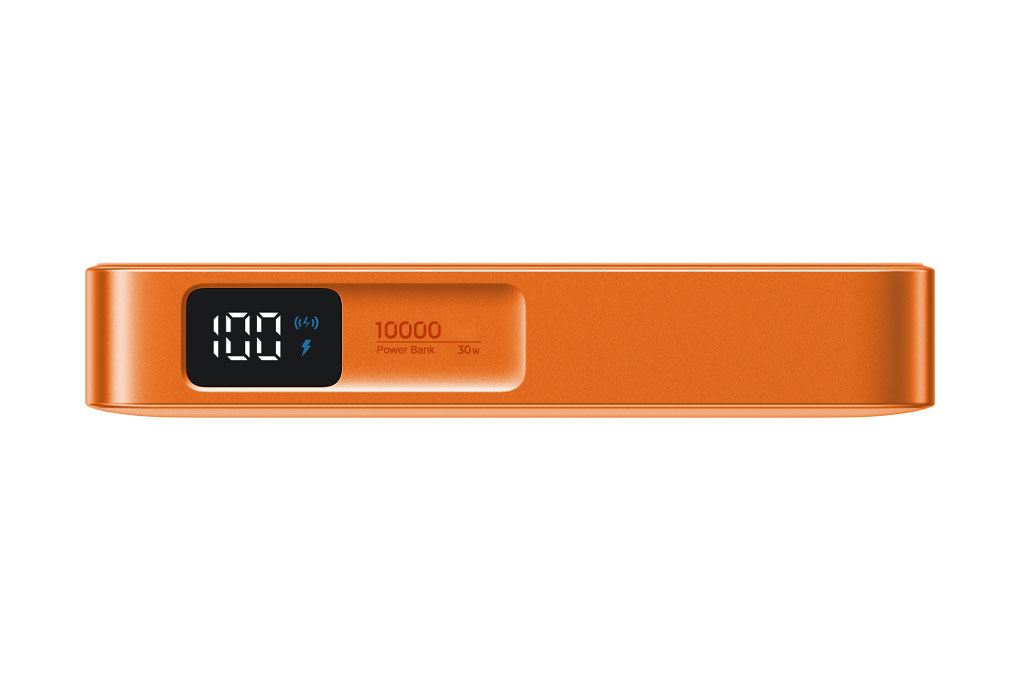 Pin sạc dự phòng Polymer Không dây Magnetic Qi2.2 Type C PD 30W Ugreen PB773 kèm Cáp Type C Màu Cam
