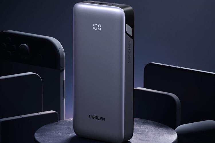 Pin sạc dự phòng Polymer 20000mAh Type C PD QC 3.0 30W Ugreen PB532 Màu Xám