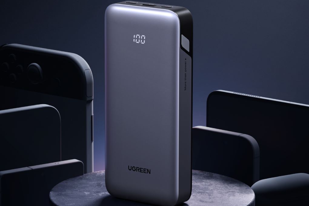 Pin sạc dự phòng Polymer 20000mAh Type C PD QC 3.0 30W Ugreen PB532 Màu Xám
