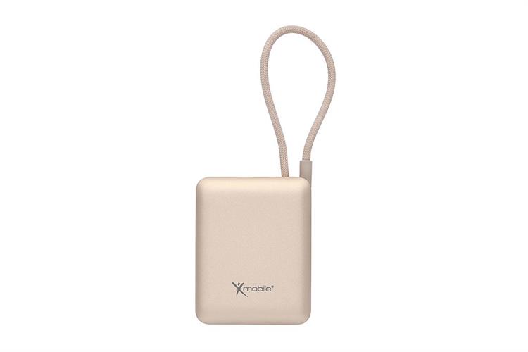 Pin sạc dự phòng Polymer 10000mAh Type C PD 22.5W Xmobile F13 kèm Cáp Type C Màu Vàng
