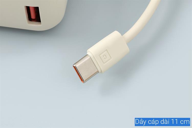 Pin sạc dự phòng Polymer 20000mAh Type C PD QC 3.0 22.5W Xmobile H32 kèm Cáp Lightning và Type C Màu Vàng