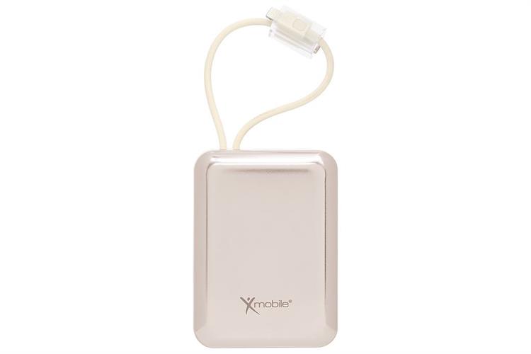 Pin sạc dự phòng Polymer 20000mAh Type C PD QC 3.0 22.5W Xmobile H32 kèm Cáp Lightning và Type C Màu Vàng