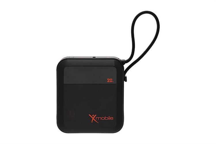 Pin sạc dự phòng Polymer 10000mAh Type C PD 20W Xmobile DS2254A kèm Cáp Type C Màu Đen