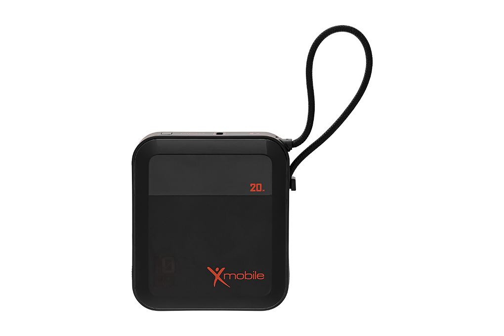 Pin sạc dự phòng Polymer 10000mAh Type C PD 20W Xmobile DS2254A kèm Cáp Type C