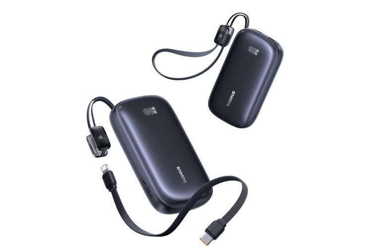 Pin sạc dự phòng 20000mAh Type C PD QC 3.0 45W Baseus Qpow 3 Ultra PPFLS-2045 kèm Cáp Lightning và Type C