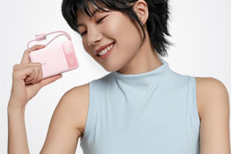 Pin sạc dự phòng 20000mAh Type C PD QC 3.0 30W Baseus Comet Pro E0027Y kèm Cáp Lightning và Type C Màu Hồng