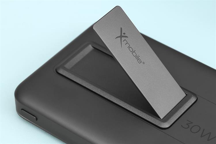 Pin sạc dự phòng 10000mAh Không dây Magnetic Qi2 Type C PD 30W Xmobile JP387 Màu Xám
