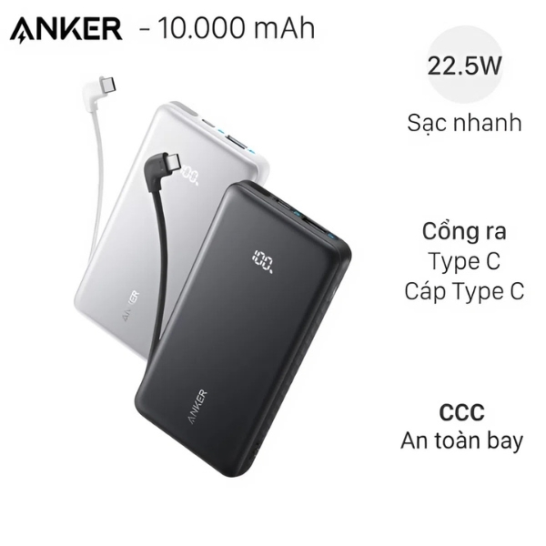Anker Zolo 22.5W Zolo A110D kèm Cáp Type C