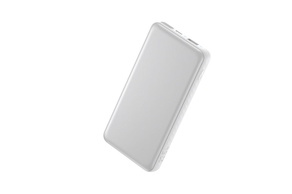 Pin sạc dự phòng 10000mAh Type C PD QC 3.0 22.5W Anker Zolo A110D kèm Cáp Type C Màu Trắng