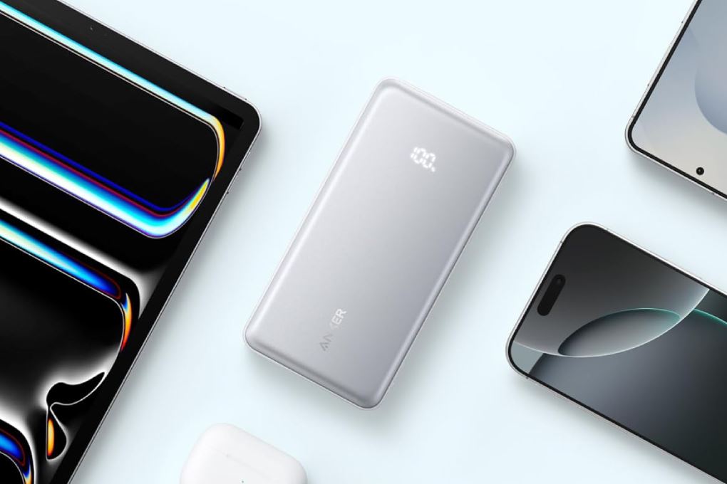 Pin sạc dự phòng 10000mAh Type C PD QC 3.0 22.5W Anker Zolo A110D kèm Cáp Type C Màu Trắng