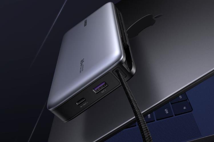 Pin sạc dự phòng 25000mAh Type C PD QC 3.0 165W Ugreen PB552 kèm Cáp Type C Màu Xám