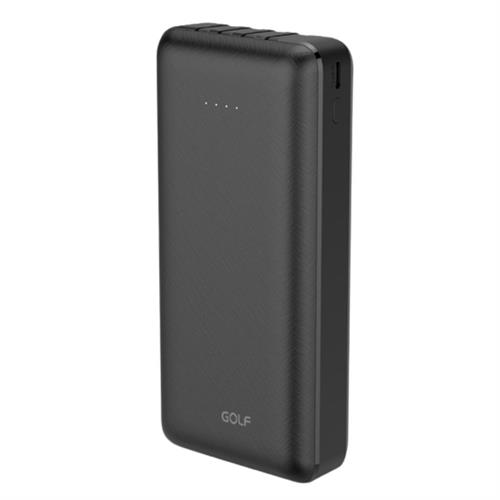 Pin sạc dự phòng Polymer 20000mAh Type C 10.5W Golf L206 Màu Đen