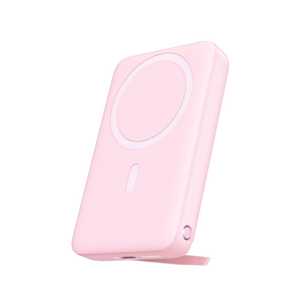 Pin sạc dự phòng Không dây Polymer 10000mAh Type C 30W Aukey PB-MS02 - Hồng - Khả năng sạc nhanh