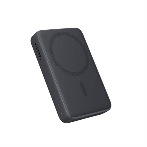 Pin sạc dự phòng Không dây Polymer 10000mAh Type C 20W Aukey PB-MS04 - Xám Đen Màu Xám