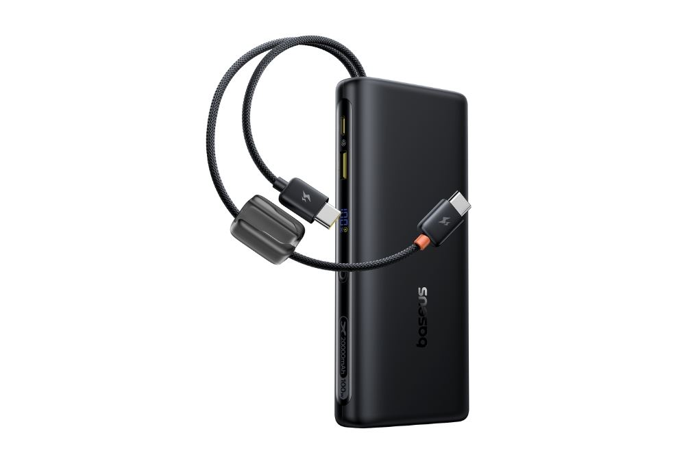 Pin sạc dự phòng 20000mAh Type C PD QC 3.0 100W Baseus EnerFill FC41 E0028N kèm Cáp Type C Màu Đen