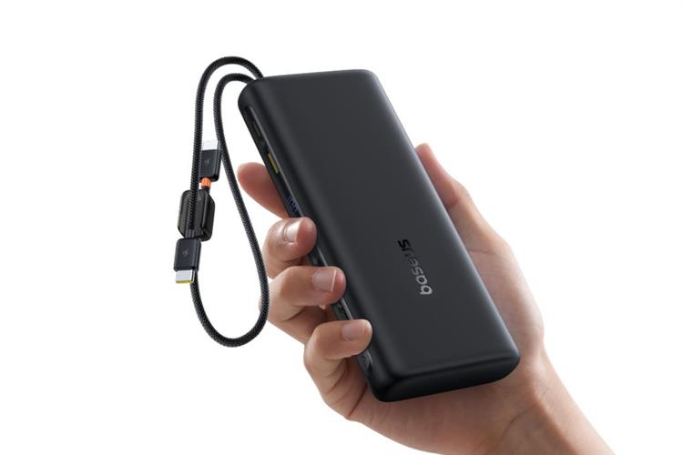 Pin sạc dự phòng 20000mAh Type C PD QC 3.0 100W Baseus EnerFill FC41 E0028N kèm Cáp Type C Màu Đen