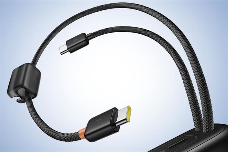 Pin sạc dự phòng 10000mAh Type C PD QC 3.0 67W Baseus EnerFill FC41 E0028P kèm Cáp Type C Màu Đen