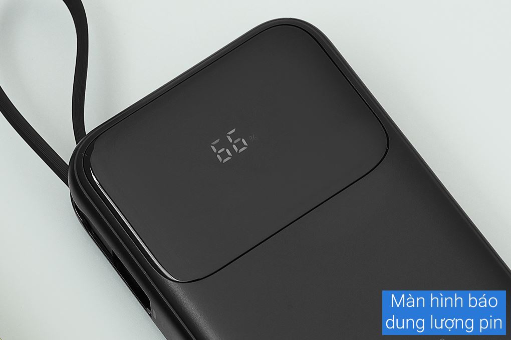 Pin sạc dự phòng Polymer 20000mAh Type C PD QC 3.0 30W Xmobile JP313 kèm Cáp Lightning và Type C - 6