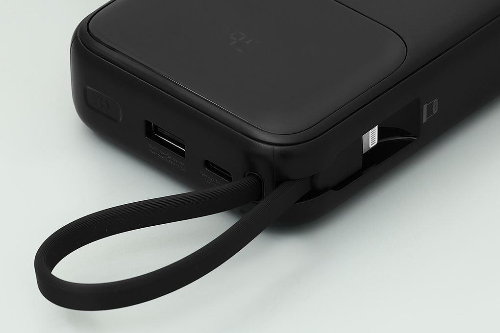 Pin sạc dự phòng Polymer 20000mAh Type C PD QC 3.0 30W Xmobile JP313 kèm Cáp Lightning và Type C - 7