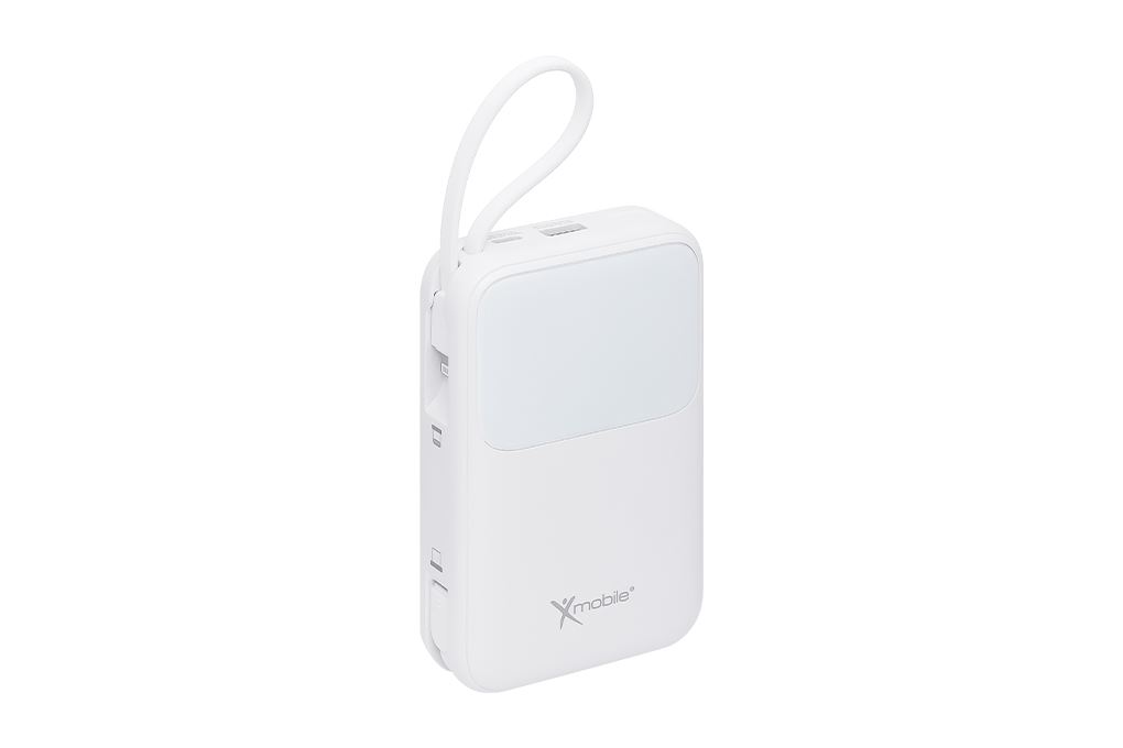 Pin sạc dự phòng Polymer 20000mAh Type C PD QC 3.0 30W Xmobile JP313 kèm Cáp Lightning và Type C - 2