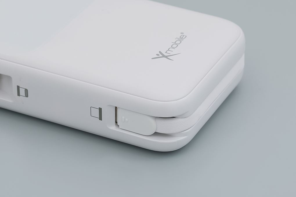 Pin sạc dự phòng Polymer 20000mAh Type C PD QC 3.0 30W Xmobile JP313 kèm Cáp Lightning và Type C - 8
