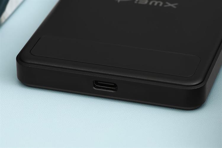 Pin sạc dự phòng Solid-state 5000mAh Không dây Magnetic Qi2 Type C PD 20W BMX B939 kèm Cáp Type C Màu Đen