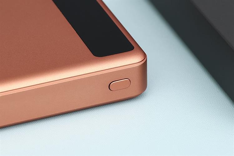 Pin sạc dự phòng Solid-state 10000mAh Không dây Magnetic Qi2 Type C PD 30W BMX B939 kèm Cáp Type C Màu Cam đất