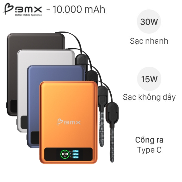BMX 30W B939 kèm Cáp Type C
