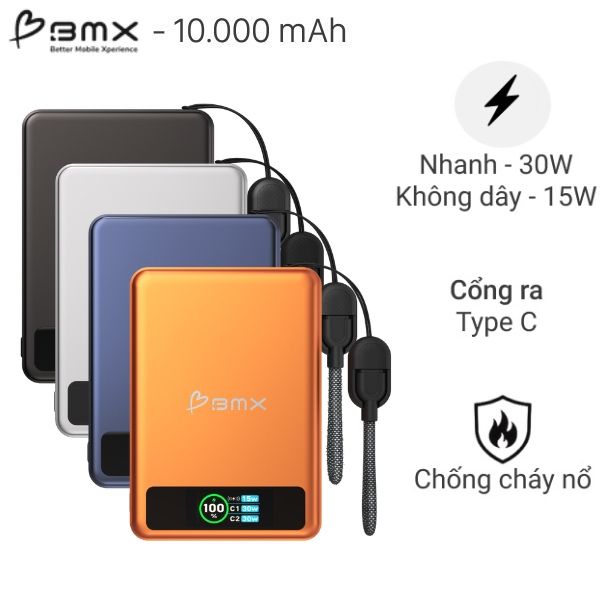 BMX 30W B939 kèm Cáp Type C