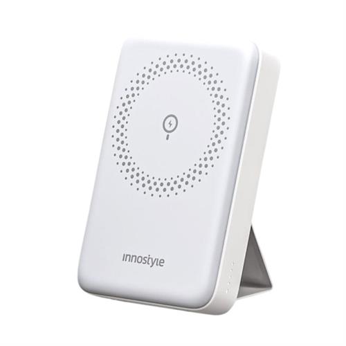 Pin sạc dự phòng Polymer 10000 mAh Type C PD 20W Innostyle IS20PDWHT - Trắng Màu Trắng