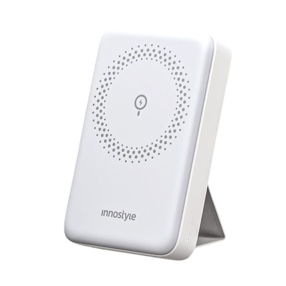 Pin sạc dự phòng Polymer 10000 mAh Type C PD 20W Innostyle IS20PDWHT - Trắng - Thiết kế
