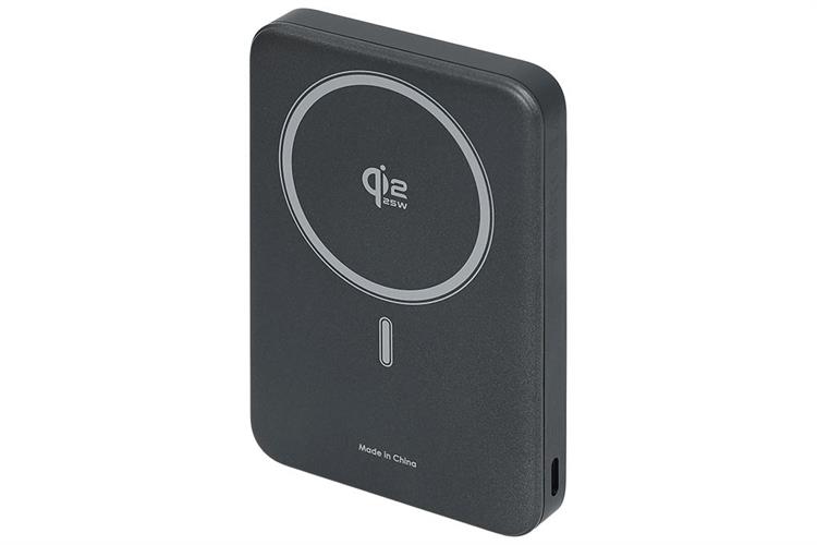 Pin sạc dự phòng Polymer 10000mAh Không dây Magnetic Qi2.2 Type C PD 45W Xmobile JP387 Pro Màu Xám