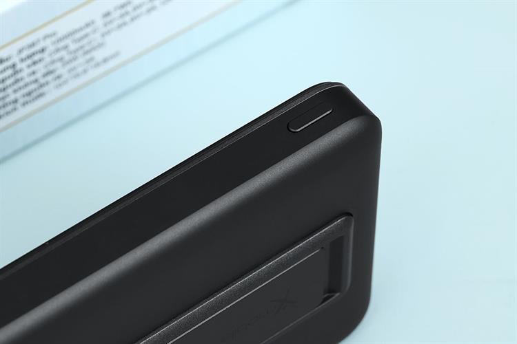 Pin sạc dự phòng Polymer 10000mAh Không dây Magnetic Qi2.2 Type C PD 45W Xmobile JP387 Pro Màu Xám