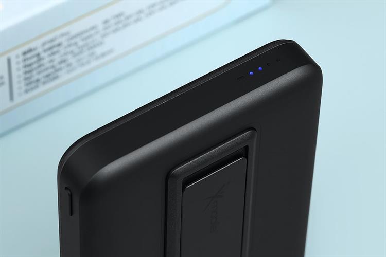 Pin sạc dự phòng Polymer 10000mAh Không dây Magnetic Qi2.2 Type C PD 45W Xmobile JP387 Pro Màu Xám