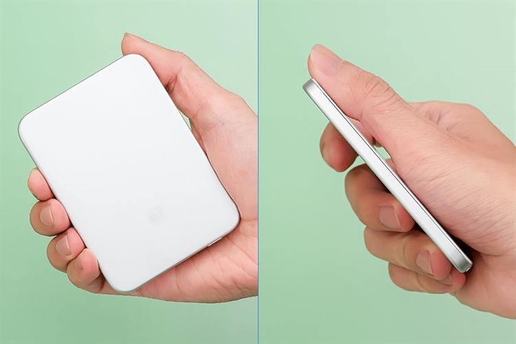 Pin sạc dự phòng 5000mAh Không dây Magnetic Type C PD 22.5W Xiaomi Ultrathin MDY-20-EB Màu Bạc