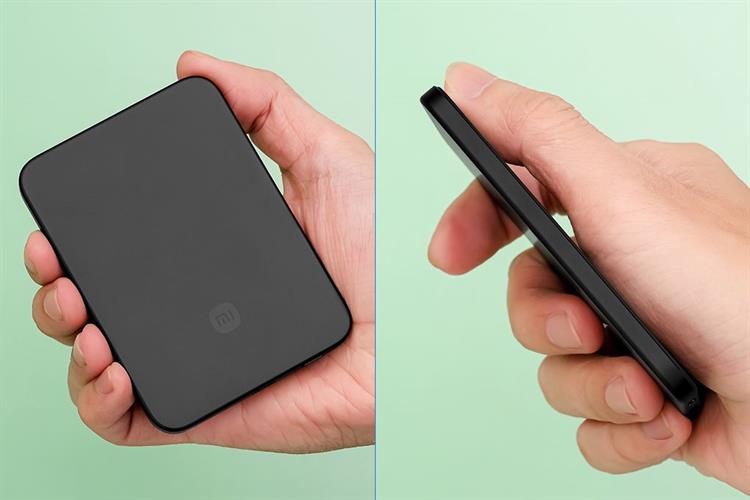 Pin sạc dự phòng 5000mAh Không dây Magnetic Type C PD 22.5W Xiaomi Ultrathin MDY-20-EB Màu Đen