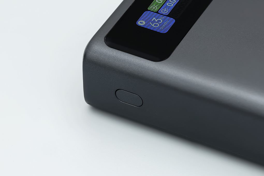Pin sạc dự phòng Polymer 20000mAh Type C PD QC 3.0 100W Xmobile TFT JP392 kèm Cáp Type C Màu Xám