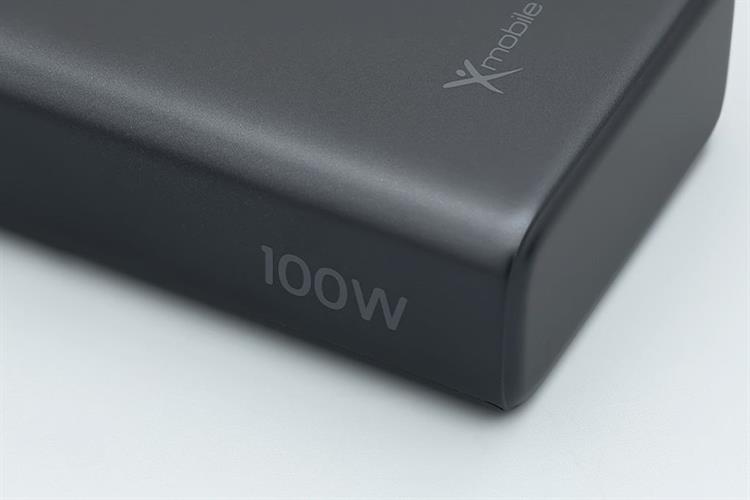 Pin sạc dự phòng Polymer 20000mAh Type C PD QC 3.0 100W Xmobile TFT JP392 kèm Cáp Type C Màu Xám